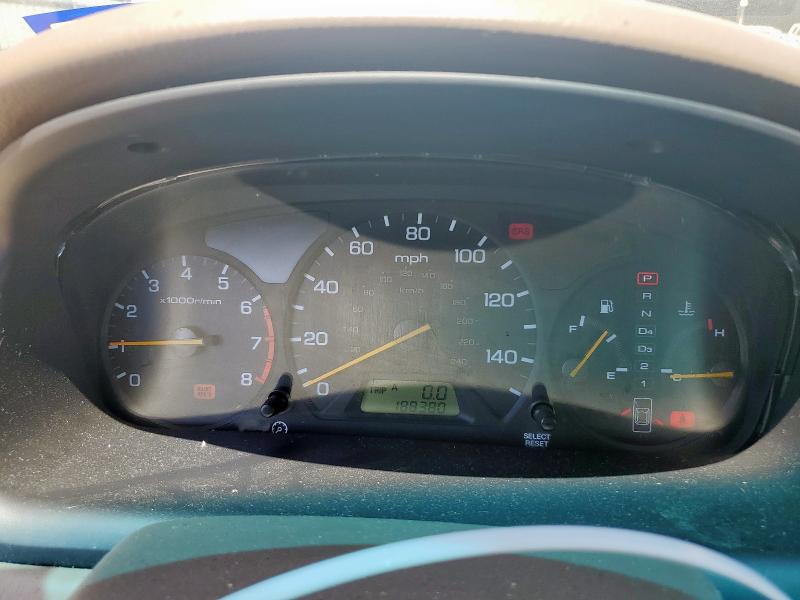 1HGCG16512A076732 - 2002 HONDA ACCORD EX WHITE photo 9