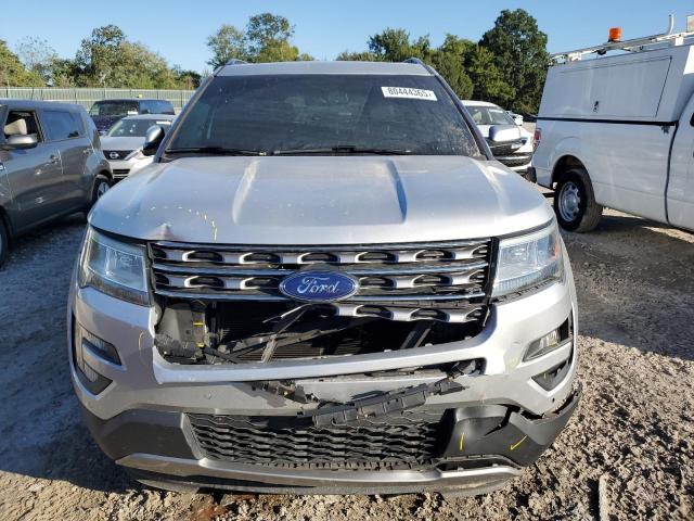 1FM5K7F81HGA35151 - 2017 FORD EXPLORER LIMITED SILVER photo 5