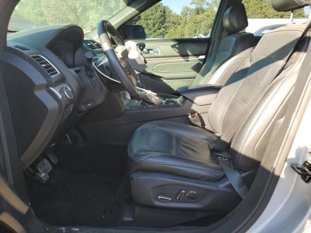 1FM5K7F81HGA35151 - 2017 FORD EXPLORER LIMITED SILVER photo 7