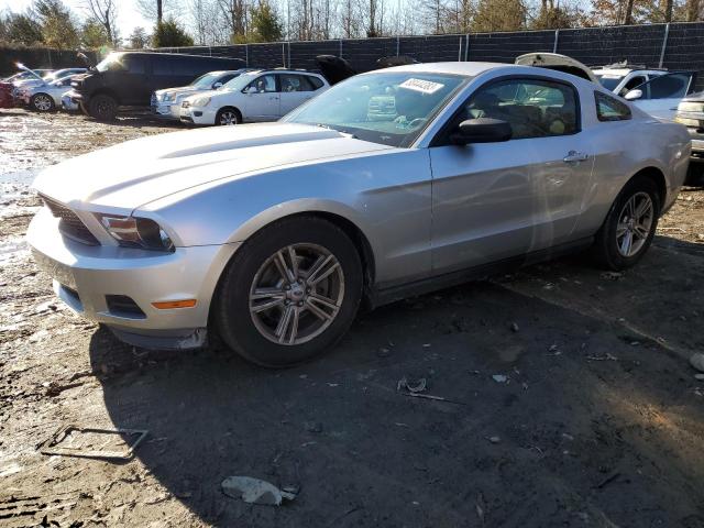 1ZVBP8AM1C5246788 - 2012 FORD MUSTANG SILVER photo 1