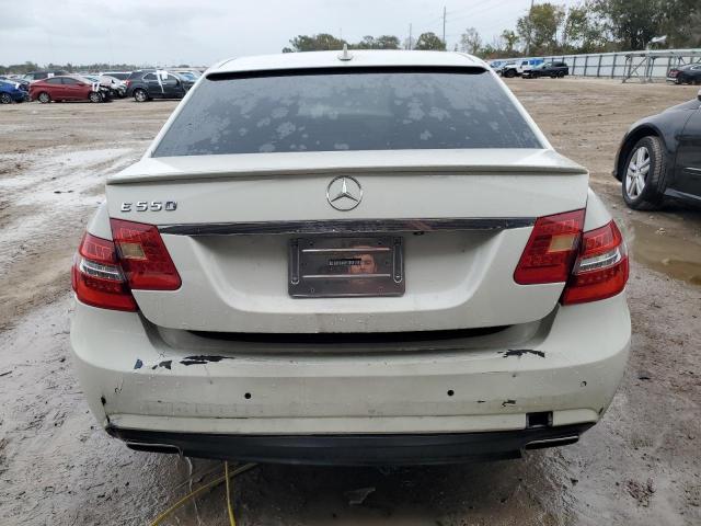 WDDHF7CB4AA090861 - 2010 MERCEDES-BENZ E 550 WHITE photo 6