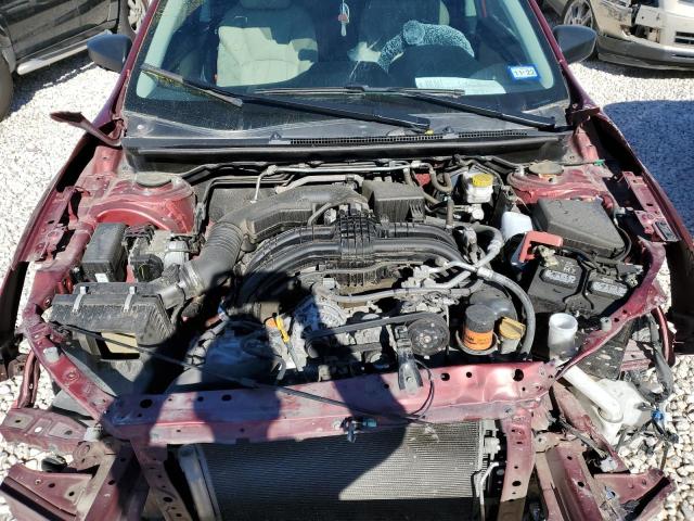 4S3GTAB62K3736372 - 2019 SUBARU IMPREZA MAROON photo 11