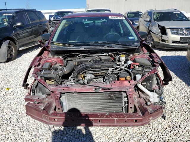 4S3GTAB62K3736372 - 2019 SUBARU IMPREZA MAROON photo 5