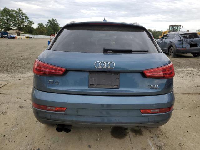 WA1ECCFS9JR018169 - 2018 AUDI Q3 PREMIUM Bleu photo 6