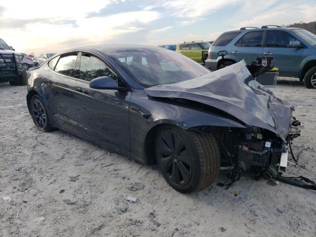 5YJSA1E5XNF467287 - 2022 TESLA MODEL S Գրաֆիտ լուսանկար 4