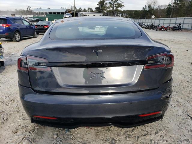 5YJSA1E5XNF467287 - 2022 TESLA MODEL S Գրաֆիտ լուսանկար 6