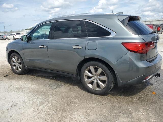5FRYD3H87EB012074 - 2014 ACURA MDX ADVANCE GRAY photo 2