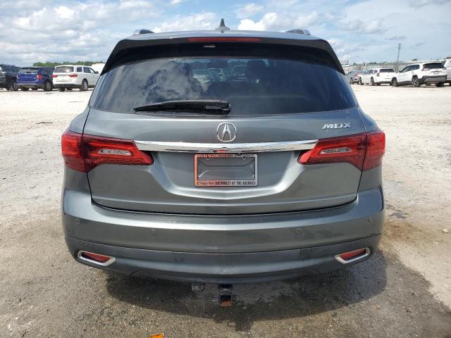 5FRYD3H87EB012074 - 2014 ACURA MDX ADVANCE GRAY photo 6