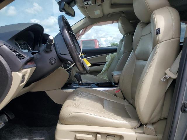 5FRYD3H87EB012074 - 2014 ACURA MDX ADVANCE GRAY photo 7