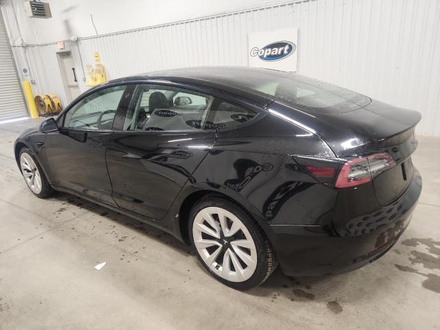 5YJ3E1EA8PF437990 - 2023 TESLA MODEL 3 შავი ფოტო 2