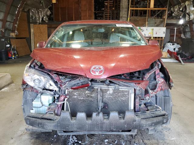 5TDKK3DCXFS669844 - 2015 TOYOTA SIENNA LE BURGUNDY photo 5