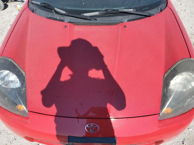 JTDFR3200Y0006102 - 2000 TOYOTA MR2 SPYDER RED photo 11