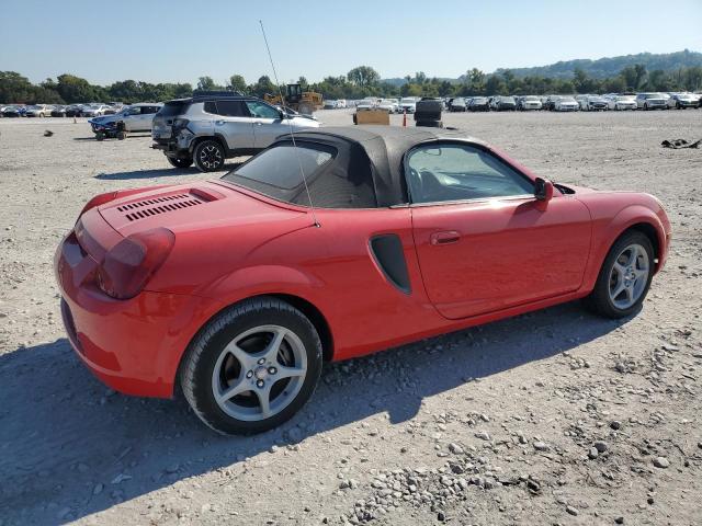 JTDFR3200Y0006102 - 2000 TOYOTA MR2 SPYDER RED photo 3