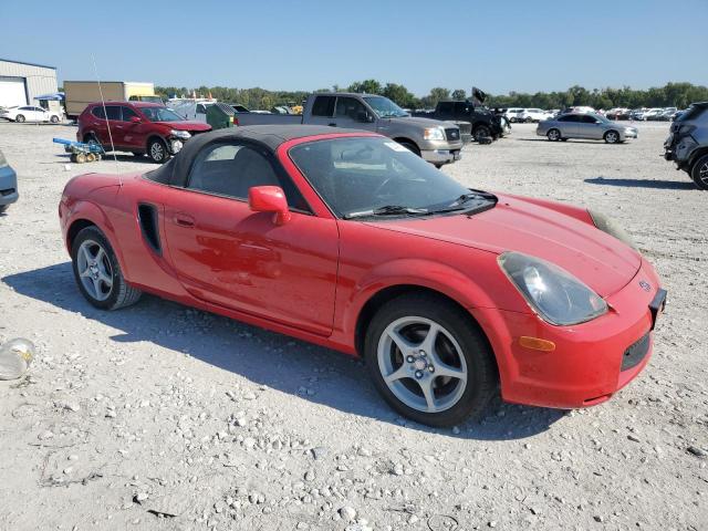 JTDFR3200Y0006102 - 2000 TOYOTA MR2 SPYDER RED photo 4