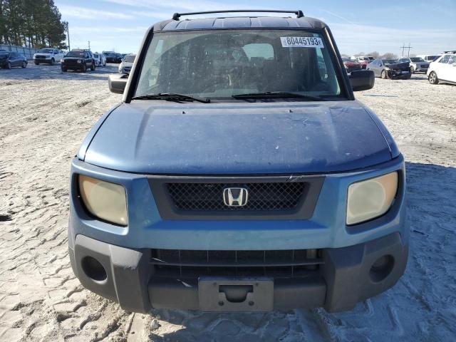 5J6YH18716L004997 - 2006 HONDA ELEMENT EX BLUE photo 5