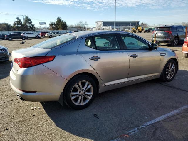 5XXGN4A76CG074139 - 2012 KIA OPTIMA EX SILVER photo 3