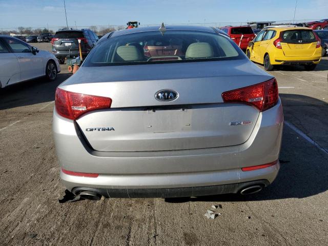 5XXGN4A76CG074139 - 2012 KIA OPTIMA EX SILVER photo 6