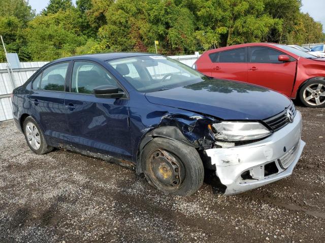 3VW2K7AJ2CM327971 - 2012 VOLKSWAGEN JETTA BASE ლურჯი ფოტო 4