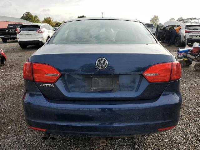 3VW2K7AJ2CM327971 - 2012 VOLKSWAGEN JETTA BASE ლურჯი ფოტო 6