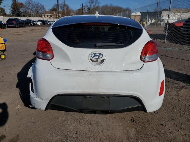 KMHTC6AD9GU285157 - 2016 HYUNDAI VELOSTER WHITE photo 6