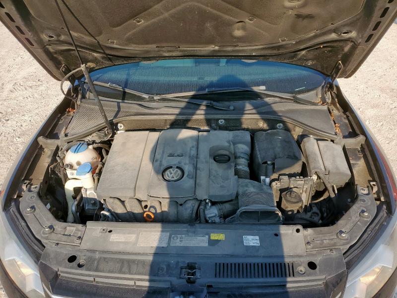 1VWBH7A37DC107180 - 2013 VOLKSWAGEN PASSAT SE BLACK photo 11