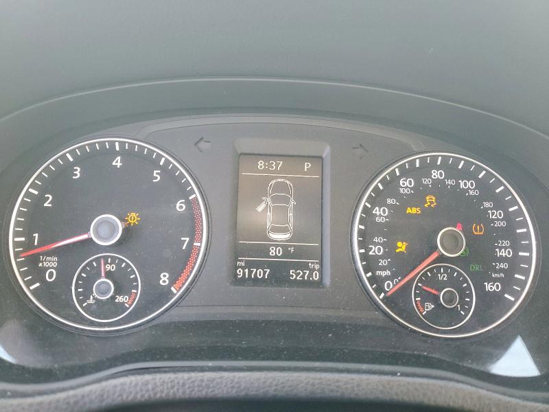 1VWBH7A37DC107180 - 2013 VOLKSWAGEN PASSAT SE BLACK photo 9