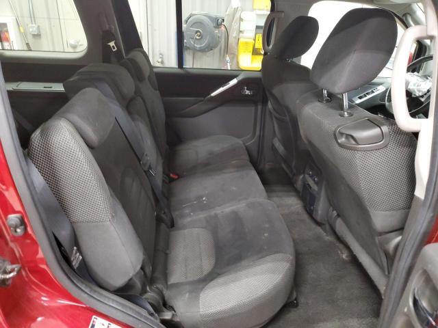 5N1AR1NB2AC622881 - 2010 NISSAN PATHFINDER S წითელი ფოტო 11