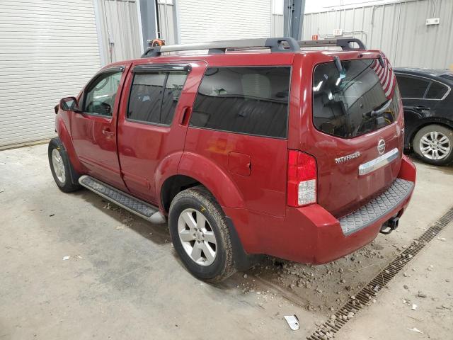 5N1AR1NB2AC622881 - 2010 NISSAN PATHFINDER S წითელი ფოტო 2