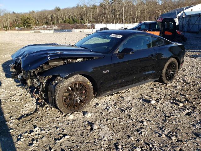 1FA6P8CF0G5298153 - 2016 FORD MUSTANG GT BLACK photo 1