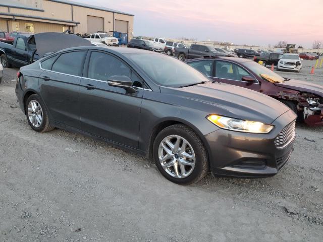 3FA6P0HD5GR326017 - 2016 FORD FUSION SE GRAY photo 4