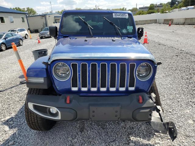 1C4HJXEN6KW639335 - 2019 JEEP WRANGLER U SAHARA 蓝色 照片 5