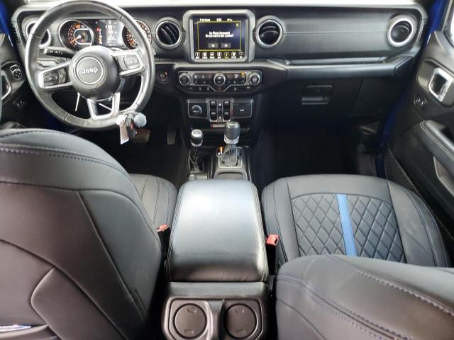 1C4HJXEN6KW639335 - 2019 JEEP WRANGLER U SAHARA 蓝色 照片 8