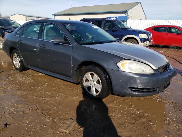 2G1WT57K891266544 - 2009 CHEVROLET IMPALA 1LT GRAY photo 4