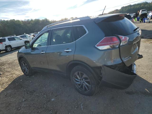 5N1AT2MT6GC735310 - 2016 NISSAN ROGUE S GRAY photo 2