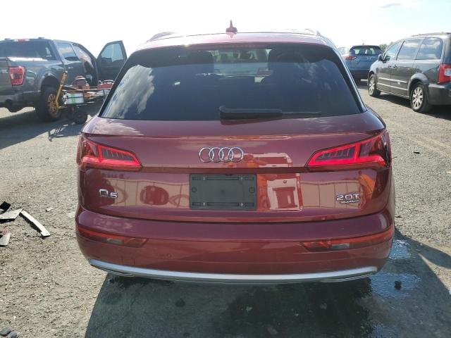 WA1CNAFY6J2089798 - 2018 AUDI Q5 PRESTIGE RED photo 6