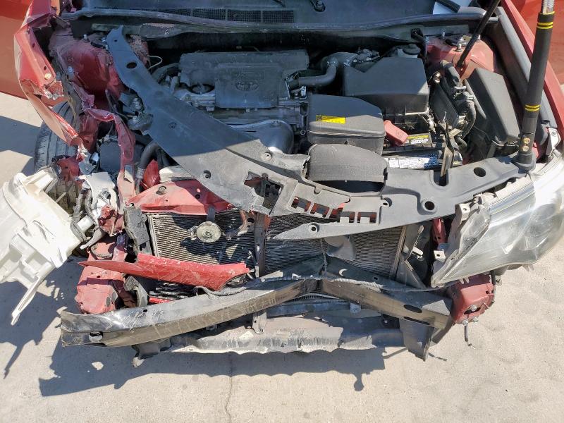 4T1BF1FK9CU554636 - 2012 TOYOTA CAMRY BASE RED photo 11