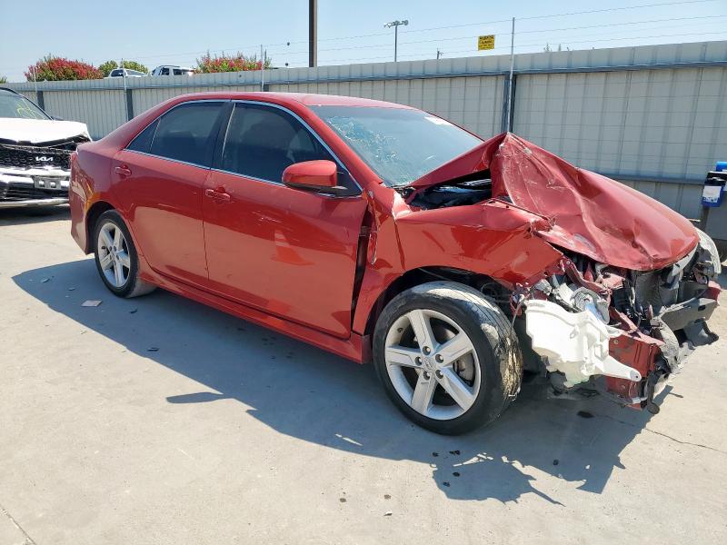 4T1BF1FK9CU554636 - 2012 TOYOTA CAMRY BASE RED photo 4