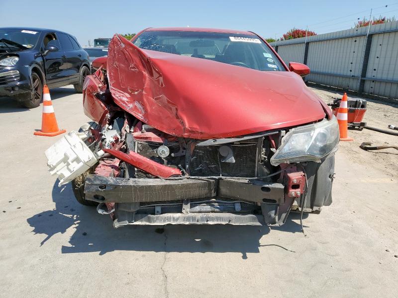 4T1BF1FK9CU554636 - 2012 TOYOTA CAMRY BASE RED photo 5