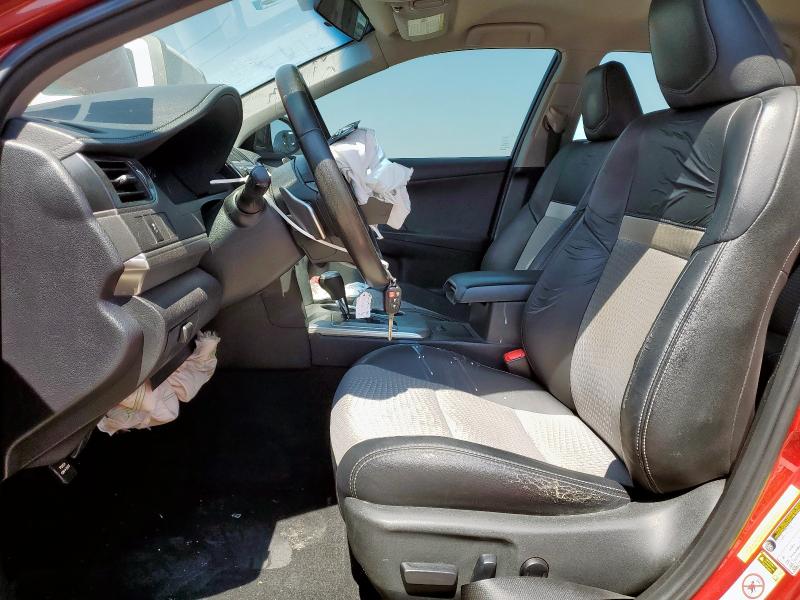 4T1BF1FK9CU554636 - 2012 TOYOTA CAMRY BASE RED photo 7