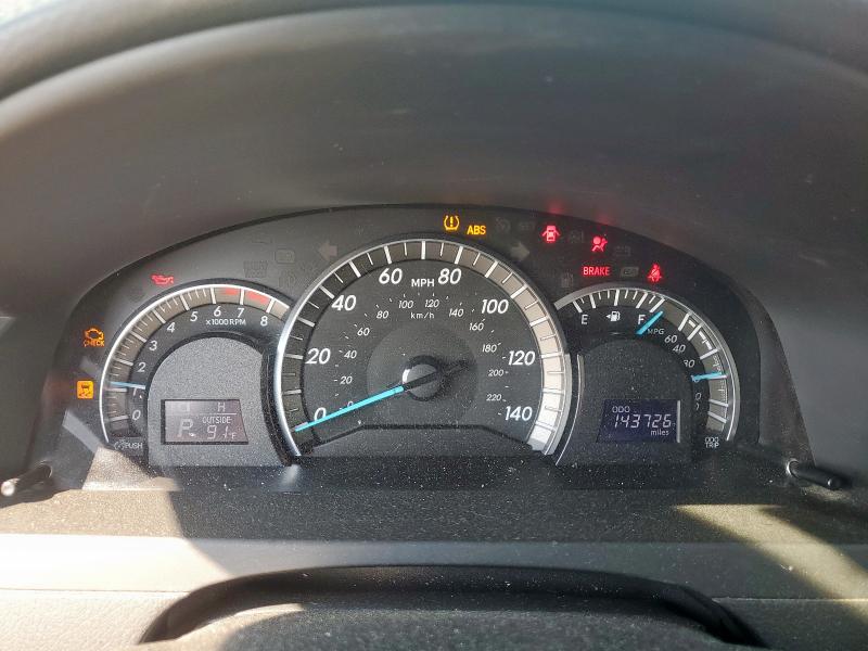 4T1BF1FK9CU554636 - 2012 TOYOTA CAMRY BASE RED photo 9