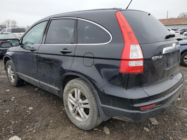 5J6RE4H51AL075641 - 2010 HONDA CR-V EX BLACK photo 2