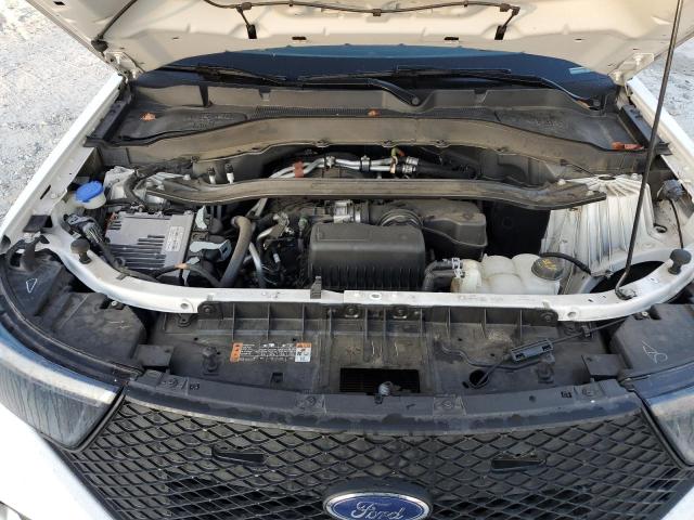 1FM5K8AB7NGB59574 - 2022 FORD EXPLORER POLICE INTERCEPTOR WHITE photo 12
