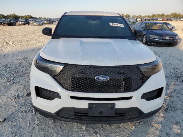 1FM5K8AB7NGB59574 - 2022 FORD EXPLORER POLICE INTERCEPTOR WHITE photo 5
