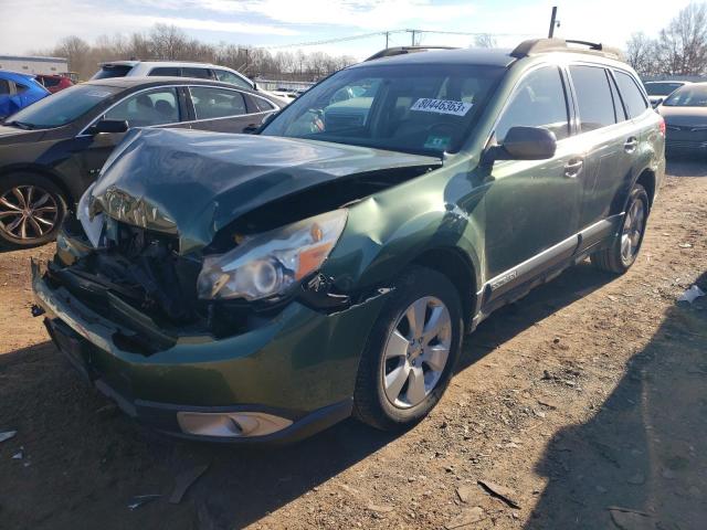 4S4BRBCC0C3297723 - 2012 SUBARU OUTBACK 2.5I PREMIUM GREEN photo 1