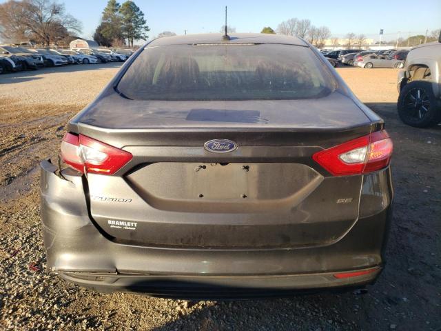 1FA6P0H78F5115308 - 2015 FORD FUSION SE GRAY photo 6