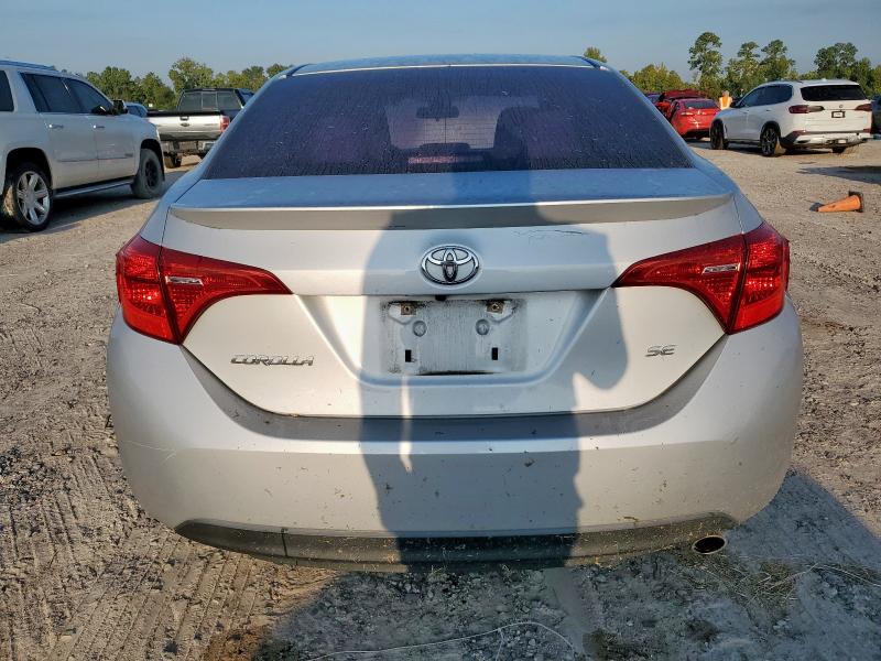 2T1BURHE9HC748703 - 2017 TOYOTA COROLLA L SILVER photo 6