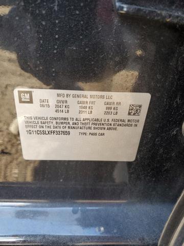 1G11C5SLXFF337659 - 2015 CHEVROLET MALIBU 1LT Qara foto 13