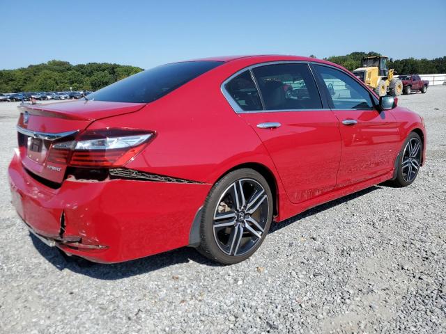 1HGCR2F51GA038991 - 2016 HONDA ACCORD SPORT 红色 照片 3