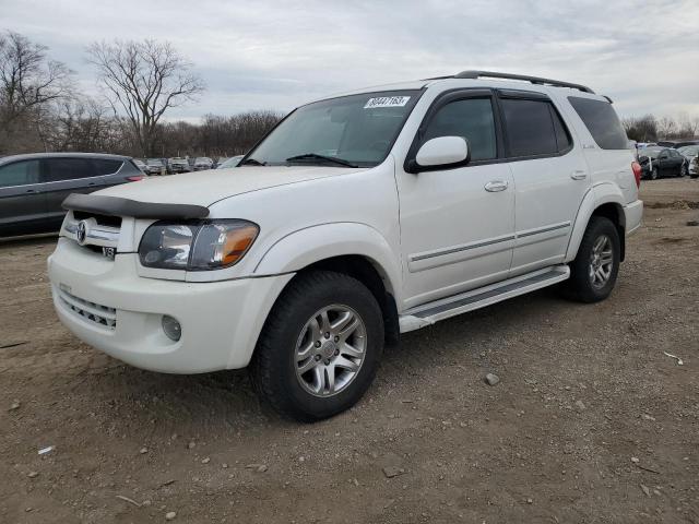 5TDBT48A65S248634 - 2005 TOYOTA SEQUOIA LIMITED WHITE photo 1