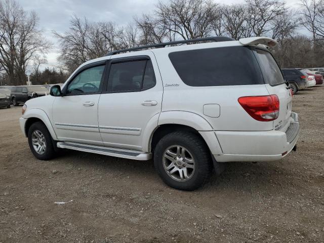 5TDBT48A65S248634 - 2005 TOYOTA SEQUOIA LIMITED WHITE photo 2